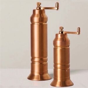 Hearth & Hand  - Salt and Pepper Crank Grinder Copper Finish | New